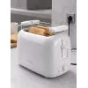 Brock BT 1008 WH tostapane 2 fette 750W bianco