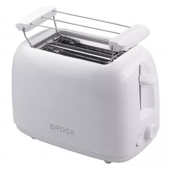 Brock BT 1008 WH tostapane 2 fette 750W bianco