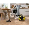 Brock BVC 8056 YT aspirapolvere ciclonico senza sacchetto 800W nero/giallo