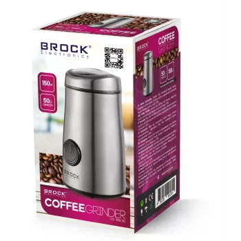 Brock CG 1050 SS macinacaffè 150W, acciaio inox