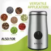 Brock CG 1050 SS macinacaffè 150W, acciaio inox