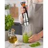 Brock HB 8001 S frullatore a immersione 700W, nero/acciaio inox