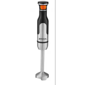 Brock HB 8001 S frullatore a immersione 700W, nero/acciaio inox