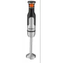 Brock HB 8001 S frullatore a immersione 700W, nero/acciaio inox