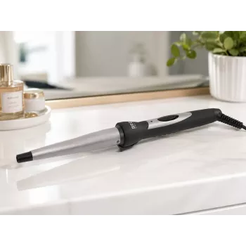 Brock HC 1325 BK piastra per capelli 25W, nero
