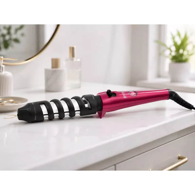 Brock HC 6201 PK arricciacapelli 40W styler per capelli, rosa