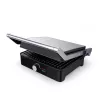 Brock HCG 5000 SS grill elettrico da contatto 2000W, nero/acciaio