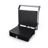 Brock HCG 5000 SS grill elettrico da contatto 2000W, nero/acciaio