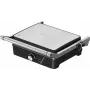 Brock HCG 5000 SS grill elettrico da contatto 2000W, nero/acciaio