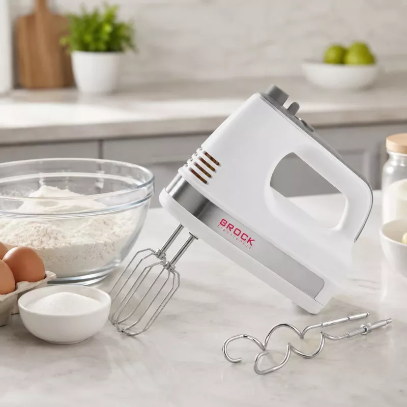 Brock HM 5003 WH frullatore a mano 300W, bianco