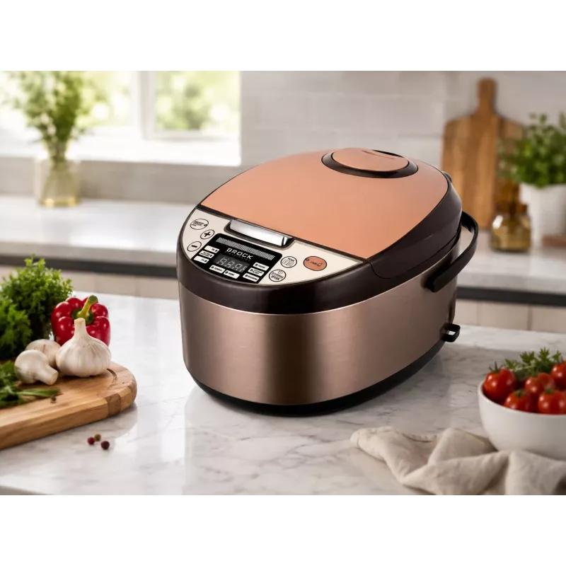 Brock MC 1110 multicooker 5L 900W nero/argento