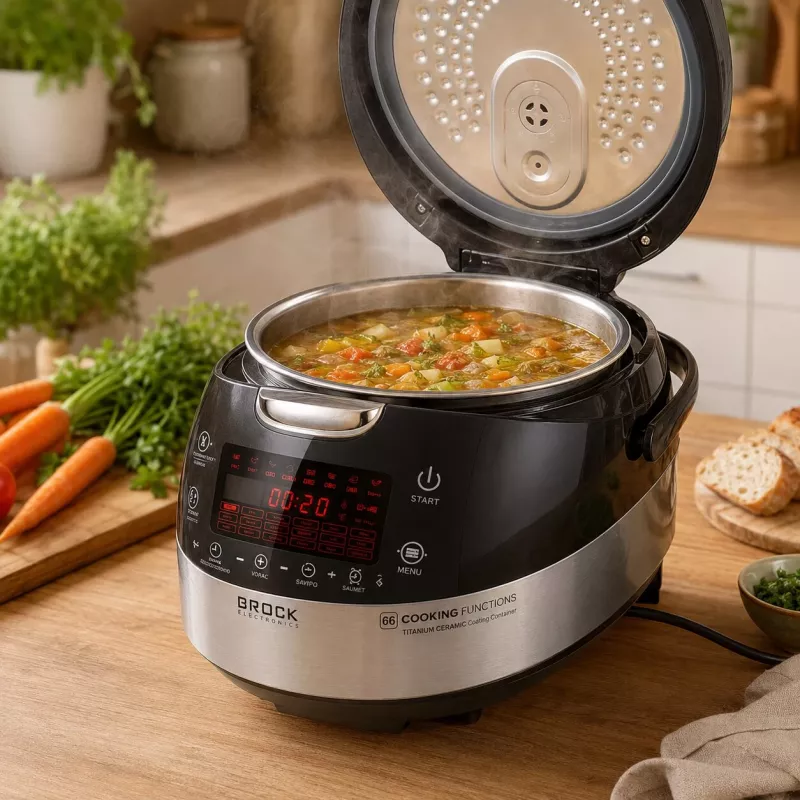 Brock MC 6601 SS multicooker High Grade 5L 860W