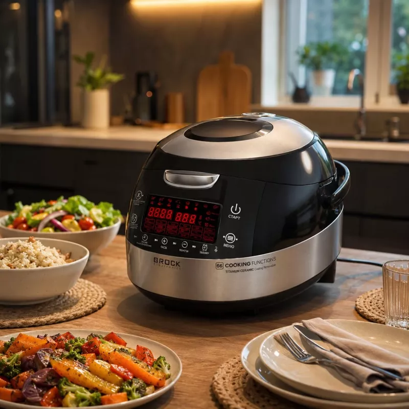 Brock MC 6601 SS multicooker High Grade 5L 860W