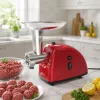 Brock MG 1502 RD tritacarne 1500W, rosso/acciaio