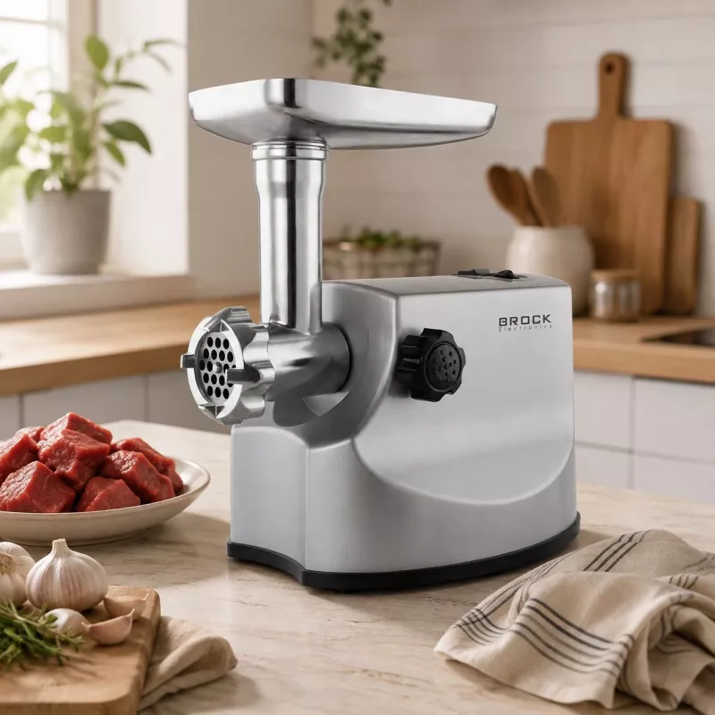Brock MG 1800 SS tritacarne 1800W, acciaio inox