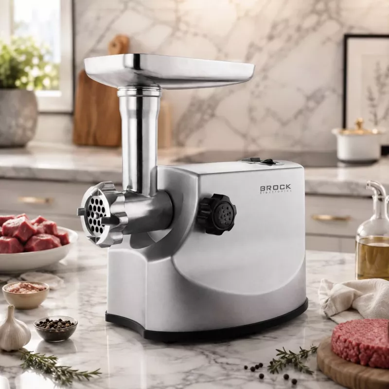 Brock MG 1800 SS tritacarne 1800W, acciaio inox