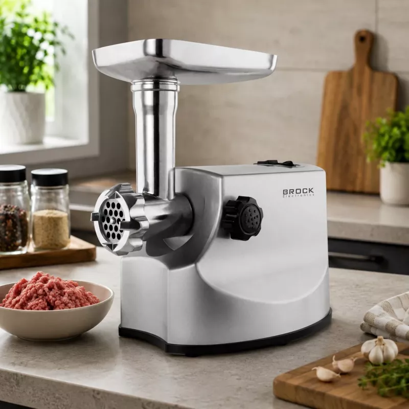 Brock MG 1800 SS tritacarne 1800W, acciaio inox