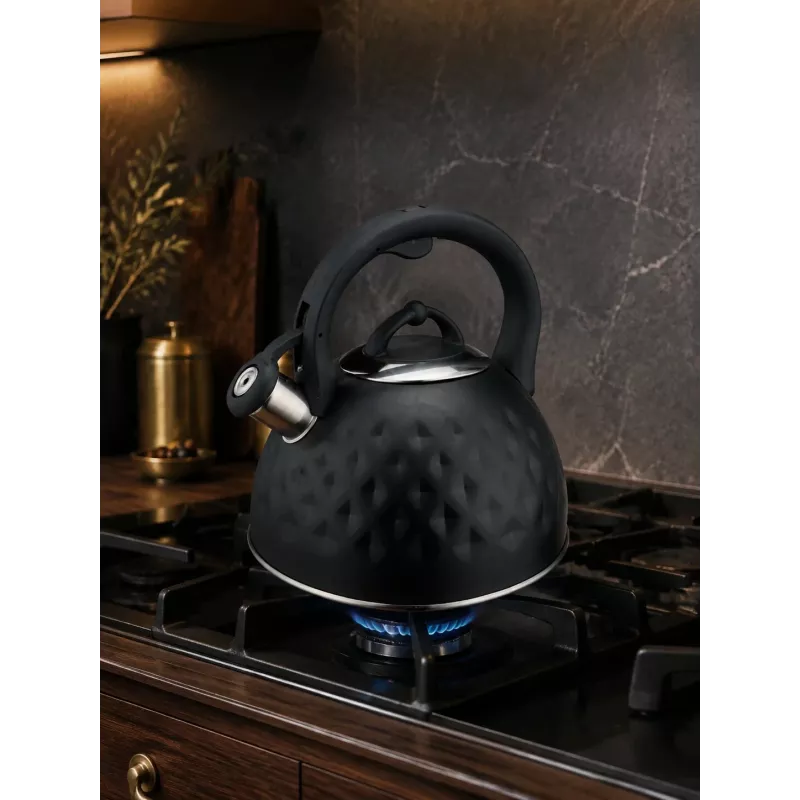 Brock MWK 002 BK La Cuisinette bollitore 2,7L nero/acciaio inox