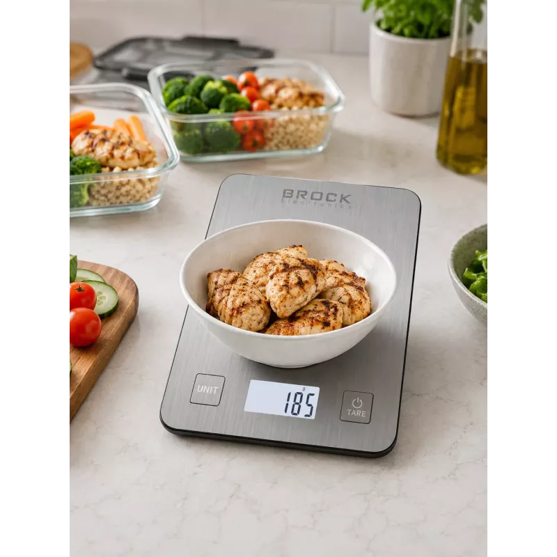 Brock SKS 1009 bilancia da cucina digitale con display LED