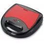 Brock SSM 2003 RD sandwich maker, wafer e grill 3-in-1, 750 W, nero/rosso