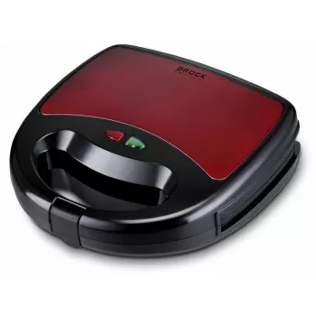 Brock SSM 6004 RD sandwich/noci/wafer e grill 4-in-1 750 W, rosso
