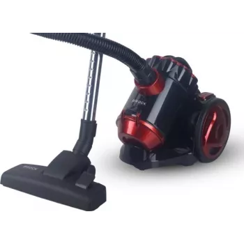 Aspirapolvere BROCK BVC 8055 RD senza sacchetto a cilindro con filtro HEPA 13, 800 W, 2,5 L, rosso