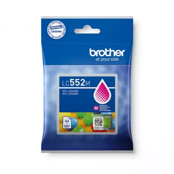 Brother LC-552M cartuccia d'inchiostro originale magenta portata standard 500 pagine