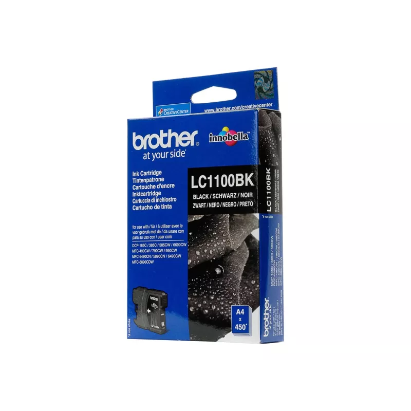 Brother LC1100BK Cartuccia d'inchiostro originale nera (300 pagine)