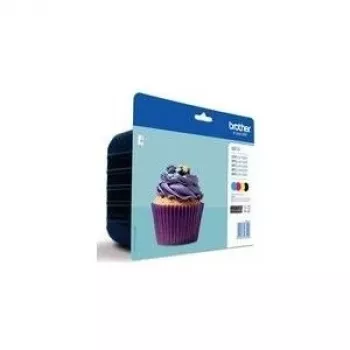 Brother LC123 (LC123VALBPDR) multipack cartucce d'inchiostro, C/M/Y/BK