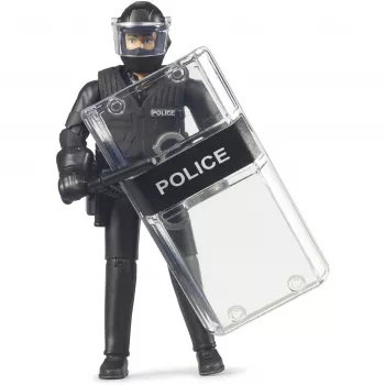 BRUDER bworld figura action Police Special Forces