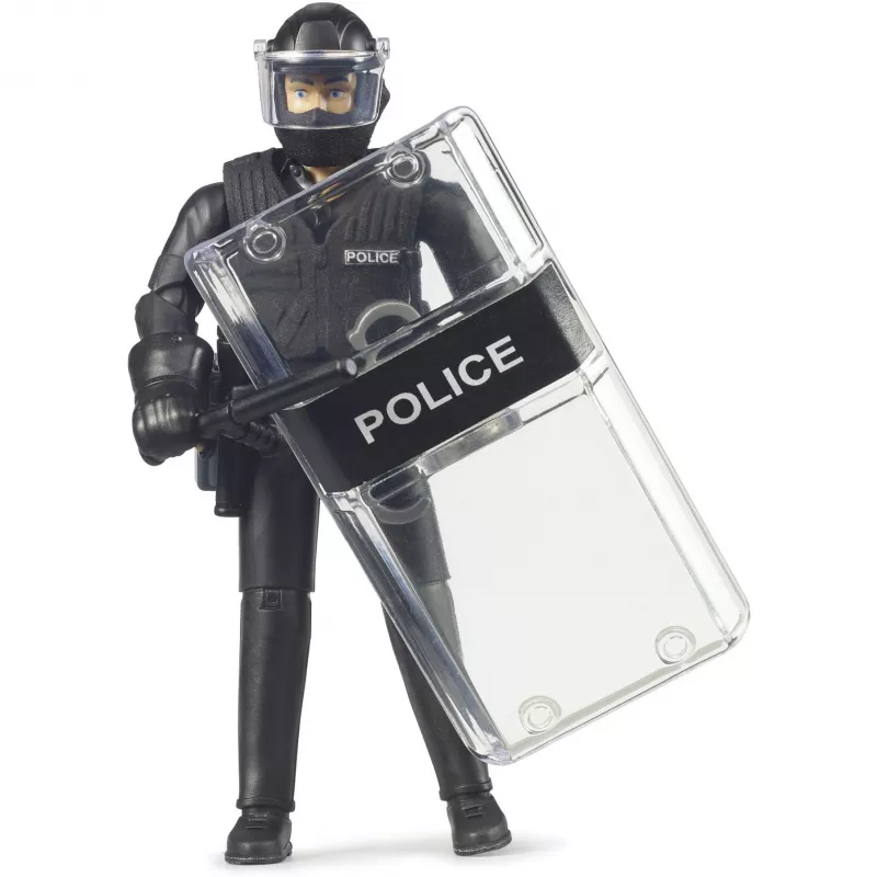 BRUDER bworld figura action Police Special Forces