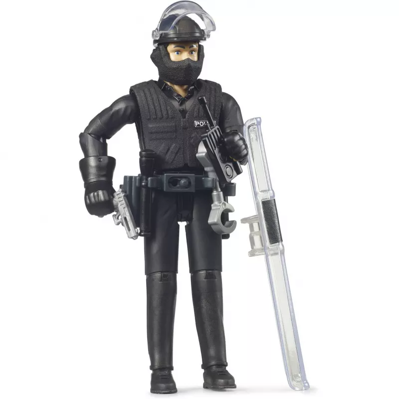 BRUDER bworld figura action Police Special Forces