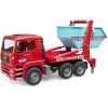 BRUDER MAN TGA camion con container scarrabile 1:16