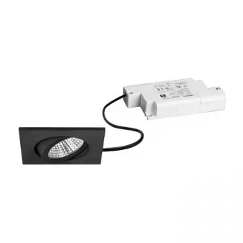BRUMBERG 39365183 BB05 faretto LED da incasso quadrato nero 6W 3000K 450lm dimmerabile a taglio di fase