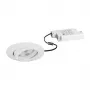 Brumberg 39373073 set faretti da incasso BB13 rotondo bianco 930 Phase 6W 230V orientabile