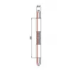 Connettore flessibile per binario a 3 fasi Brumberg 87131080, nero