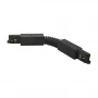 Connettore flessibile per binario a 3 fasi Brumberg 87131080, nero