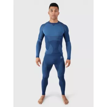 Brunotti Grenoble Pantaloni termici uomo, XL, blu scuro