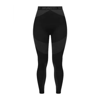 BRUNOTTI Leogang pantalone termico donna, nero, taglia L