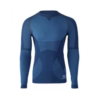 Brunotti Silvretta maglia termica uomo (S, blu scuro) - baselayer ad asciugatura rapida