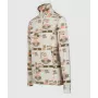 BRUNOTTI donna Misma-Print pile pullover - XL - Arctic Desert Flower