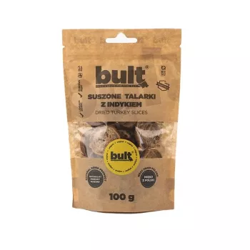 BULT strisce di tacchino essiccate snack per cani 100 g – snack per l'addestramento senza cereali, ricco di proteine