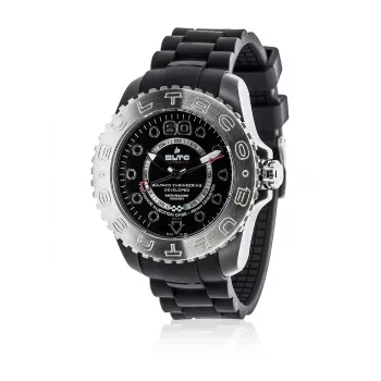 BULTACO MAN BLPB45A-CB2 Orologio analogico al quarzo 45mm nero silicone