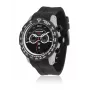 BULTACO UOMO H1PA48C-SB2 48mm Quarzo Analogico Orologio Nero Silicone