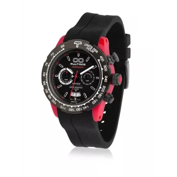 BULTACO UOMO H1PR43C-CB1 43mm Orologio al quarzo analogico Pelle nera