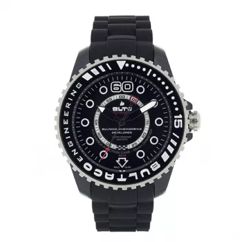 BULTACO OROLOGIO UOMO BLPB45A-CB1 (45mm) Quarzo Analogico Acciaio inossidabile Silicone Nero