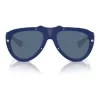 Burberry BE4433U 413980 Occhiali da sole unisex Havana Marrone 57mm