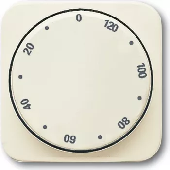 Busch-Jaeger Busch-Duro 2000® SI Placca centrale, 1 modulo, avorio, con campo per etichetta 1753-0-6208