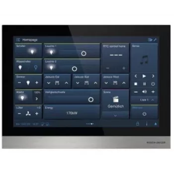 Busch-Jaeger IP touch 10 LAN/WLAN H8237-4B-03 pannello di controllo Smart Home, touchscreen 10,1 pollici, nero 2TMA130050B0058