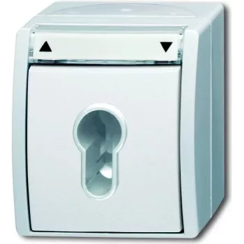 Busch-Jaeger Ocean 2712 SLW-54 presa SCHUKO da parete, IP44, bianco 2CKA001101A0924